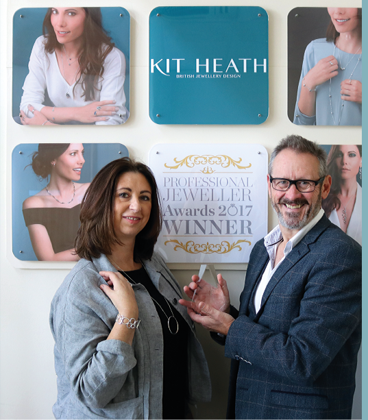 Katie Nickell and Kit Heath, co-founders of Kit Heath Ltd